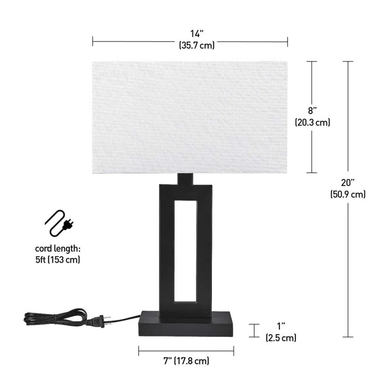 Larde Metal Desk Lamp Lamp
