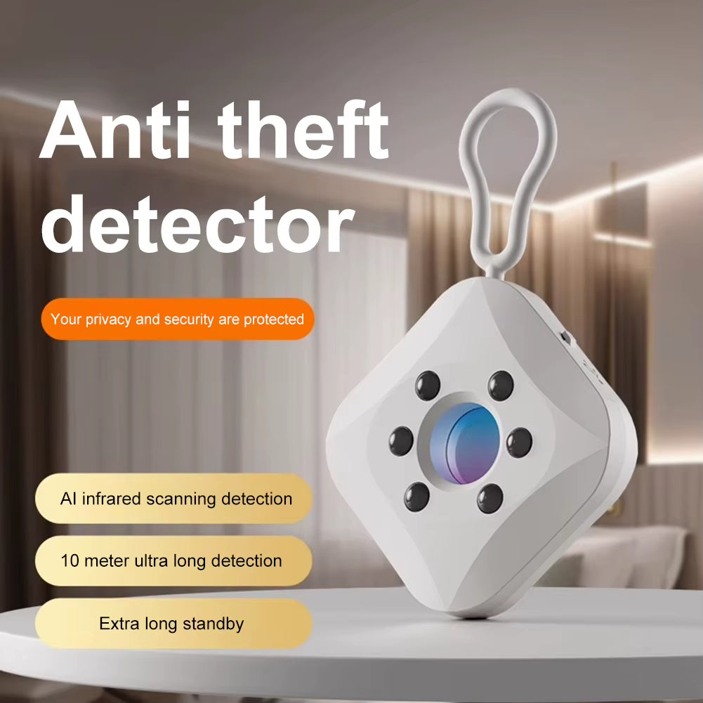 Wireless anti Spy Detector Infrared Camera Finder Security Protection Anti-Peeping Hidden Devices Camera Bug Detector for Travel