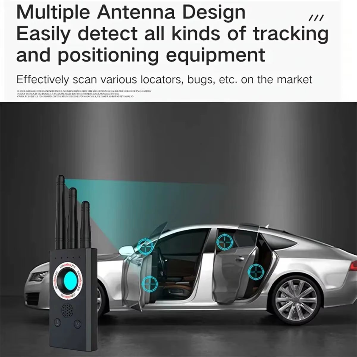 Hidden Camera Detectors Hidden Devices Detector Spy Camera Finder Hidden Camera Detector RF Signal Scanner Device Detector