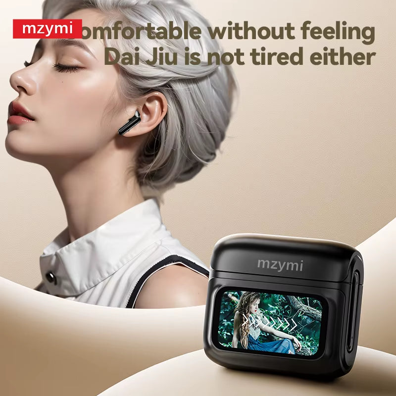 Mzymi E20 PRO ANC Wireless Earbuds Bluetooth5.4 ENC Noise Reduction Hifi Sound Stereo Earphone Touch Control Headset for XIAOMI