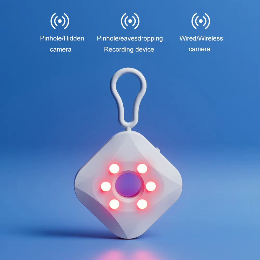 Wireless anti Spy Detector Infrared Camera Finder Security Protection Anti-Peeping Hidden Devices Camera Bug Detector for Travel