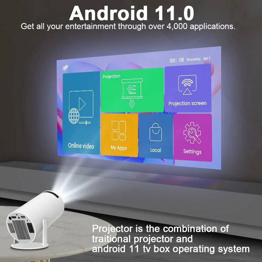 Magcubicâ„¢ 4K UHD Projector