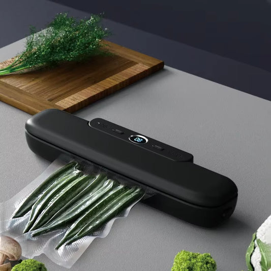 Vacuum Sealer Packaging Machine Food Vacuum Sealer with Free 10Pcs Vacuum Bags Household Vacuum Food Sealing