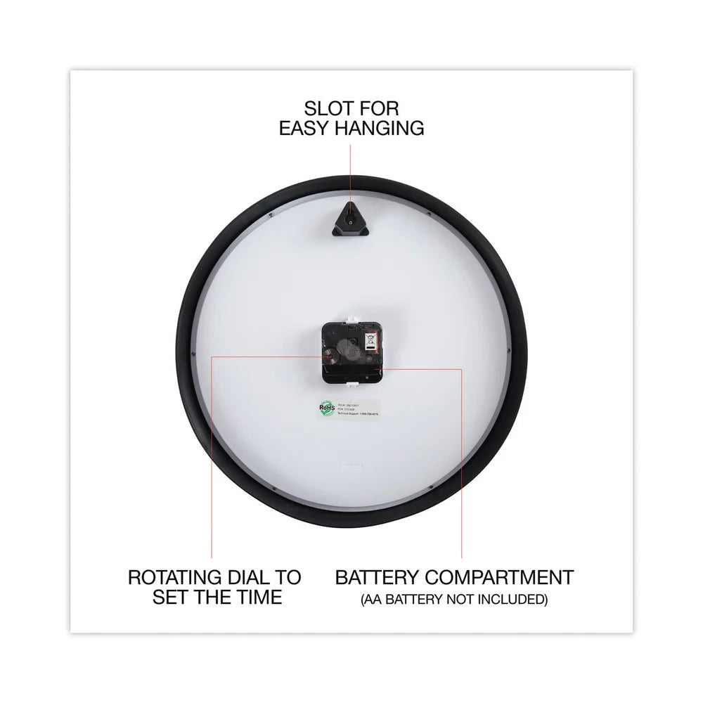 1.63 in Contemporary Wall Clock