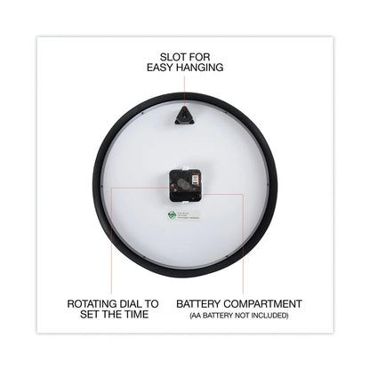 1.63 in Contemporary Wall Clock
