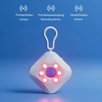 Wireless anti Spy Detector Infrared Camera Finder Security Protection Anti-Peeping Hidden Devices Camera Bug Detector for Travel