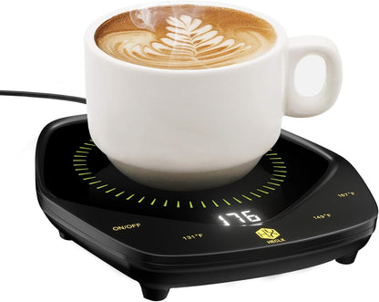 Coffee Mug Warmer with Hot Plate - Auto Shut off Self Heating Coffee Cup Warmer